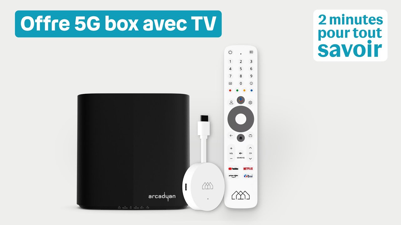 Présentation de l'offre 5G box avec TV | 2 minutes pour tout savoir