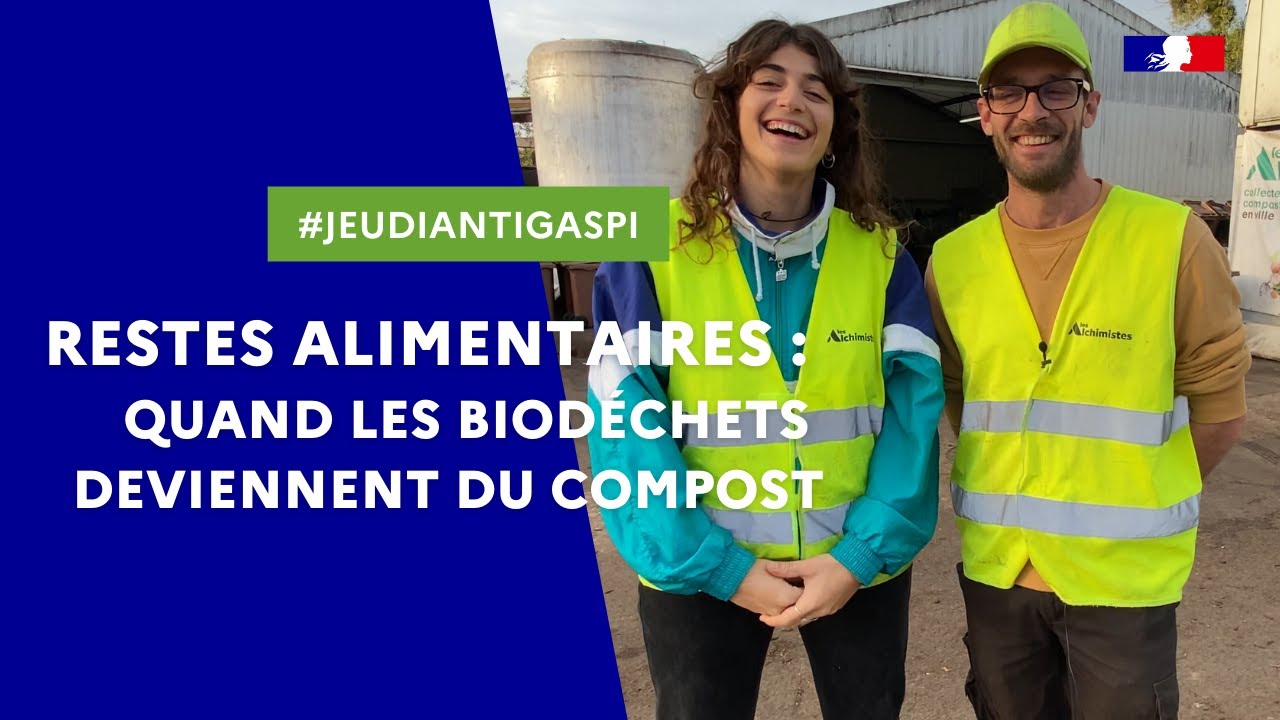 Restes alimentaires : quand les biodéchets deviennent du compost