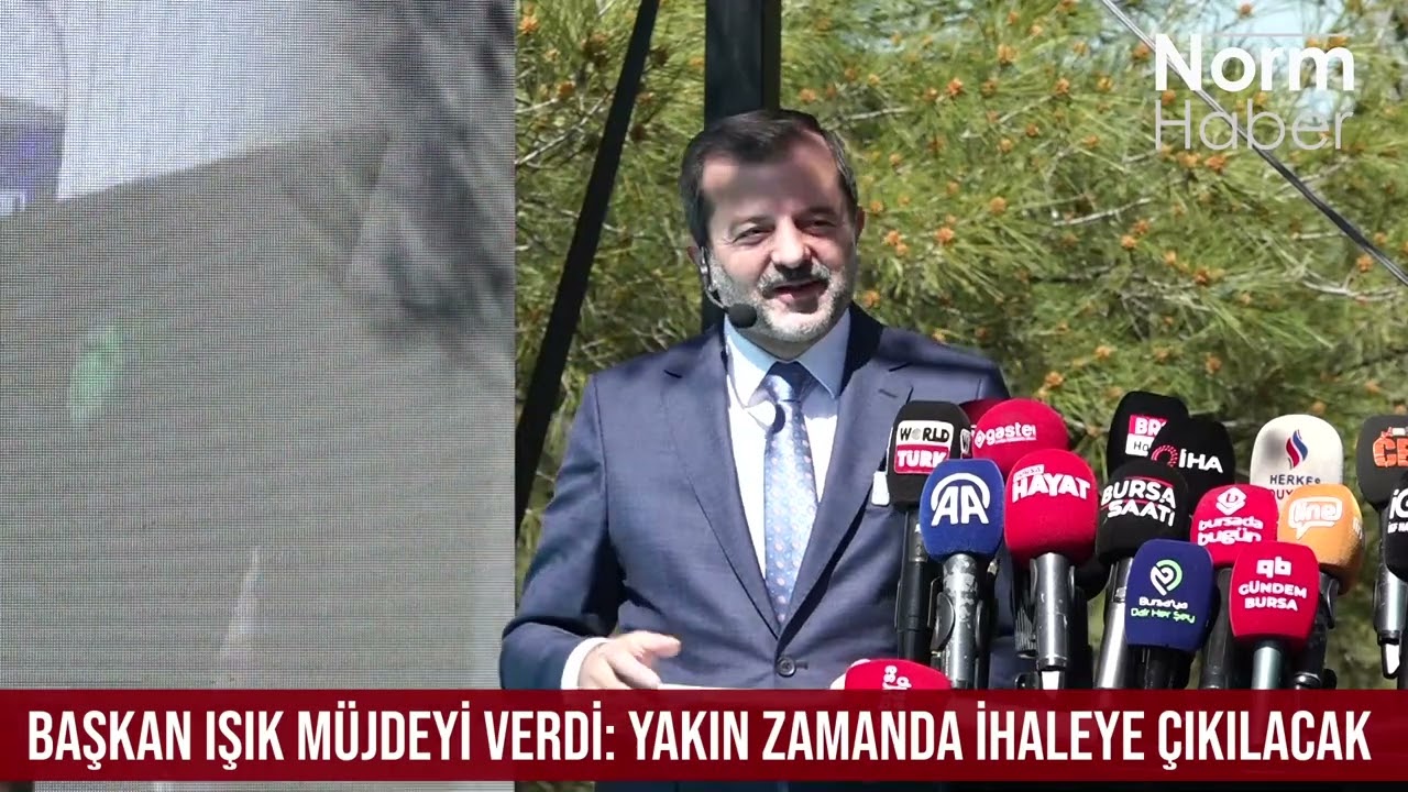 Başkan Işık müjdeyi verdi : Yakın zamanda ihaleye çıkılacak
