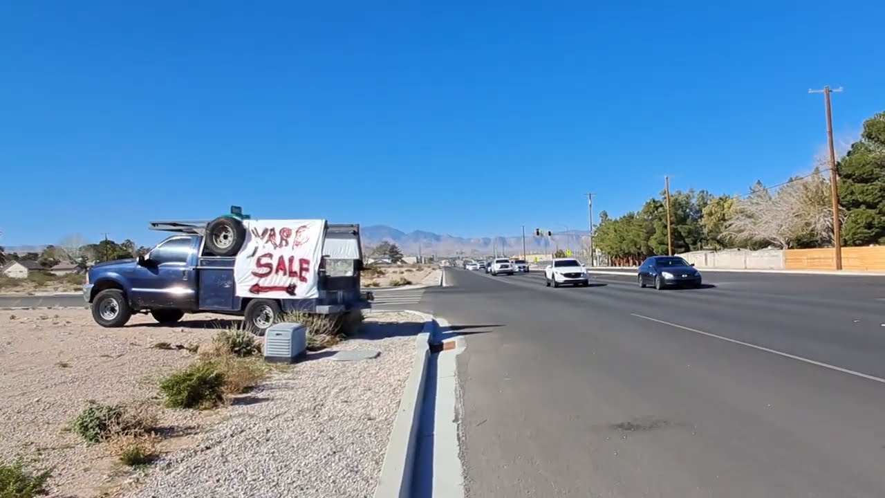 Видеоблог о видах Лас-Вегас-Стрип. Понедельник, 9 февраля 2026 года. Прогулка по Кактус-авеню. #l...