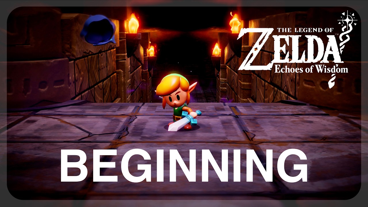 Beginning - The Legend of Zelda: Echoes of Wisdom 4K - story gameplay