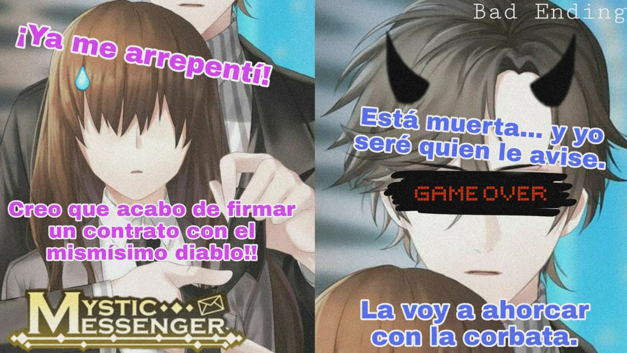 Hablando del final malo 3 de Jaehee | No debimos firmar eso... (Mystic Messenger).