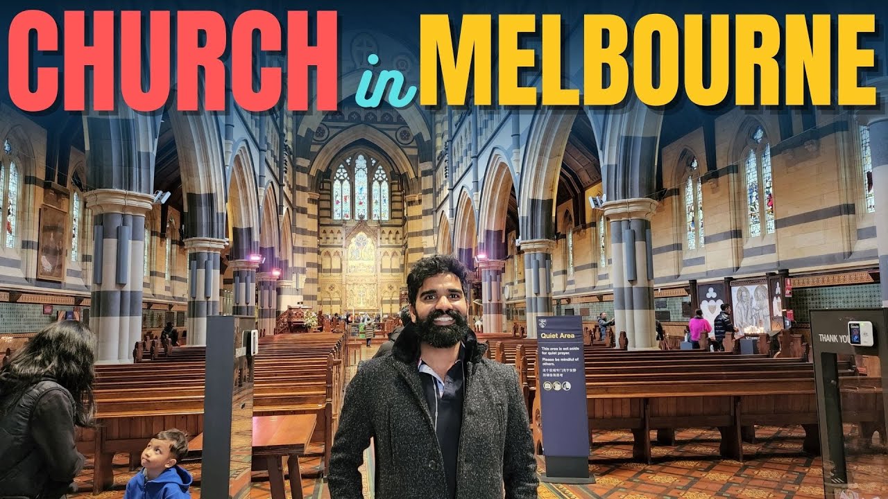 Beautiful Church in Melbourne | MrMogambo Australian Vlog