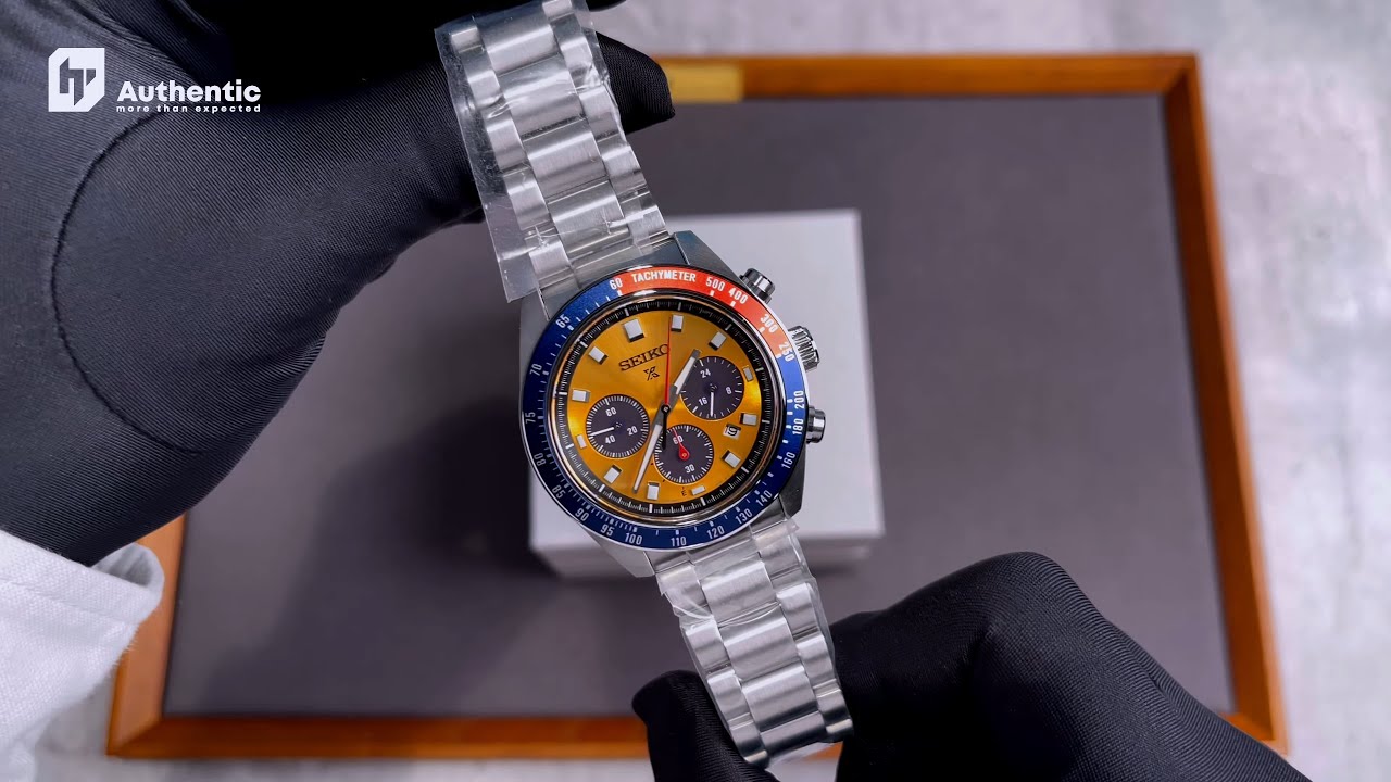Seiko Prospex Speedtimer Solar Chronograph ‘Pogue’ SBDL117 (SSC947) | HP Authentic Watch