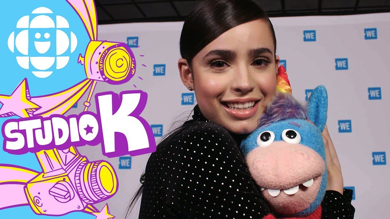 Gary the Unicorn Hugs Sofia Carson | CBC Kids
