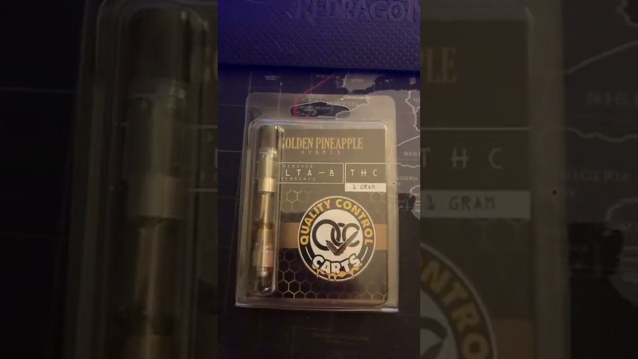 Quality Control Carts Golden Pineapple Review - Hybrid 510 Cartridge - Don&rsquo;t Waste Your Money