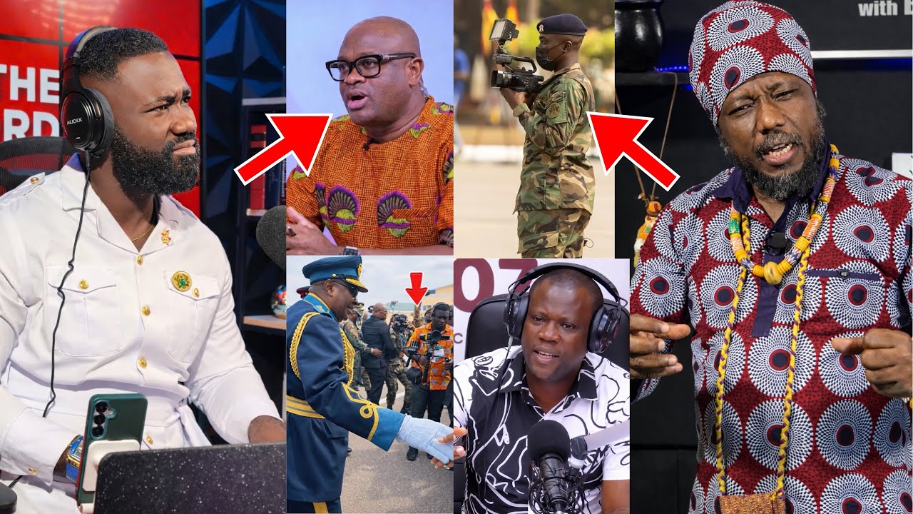 Arrogance of power! Okatakyie Afrifa, Blakk Rasta & Bonohene blàst NDC Stand Dogbe over Military man
