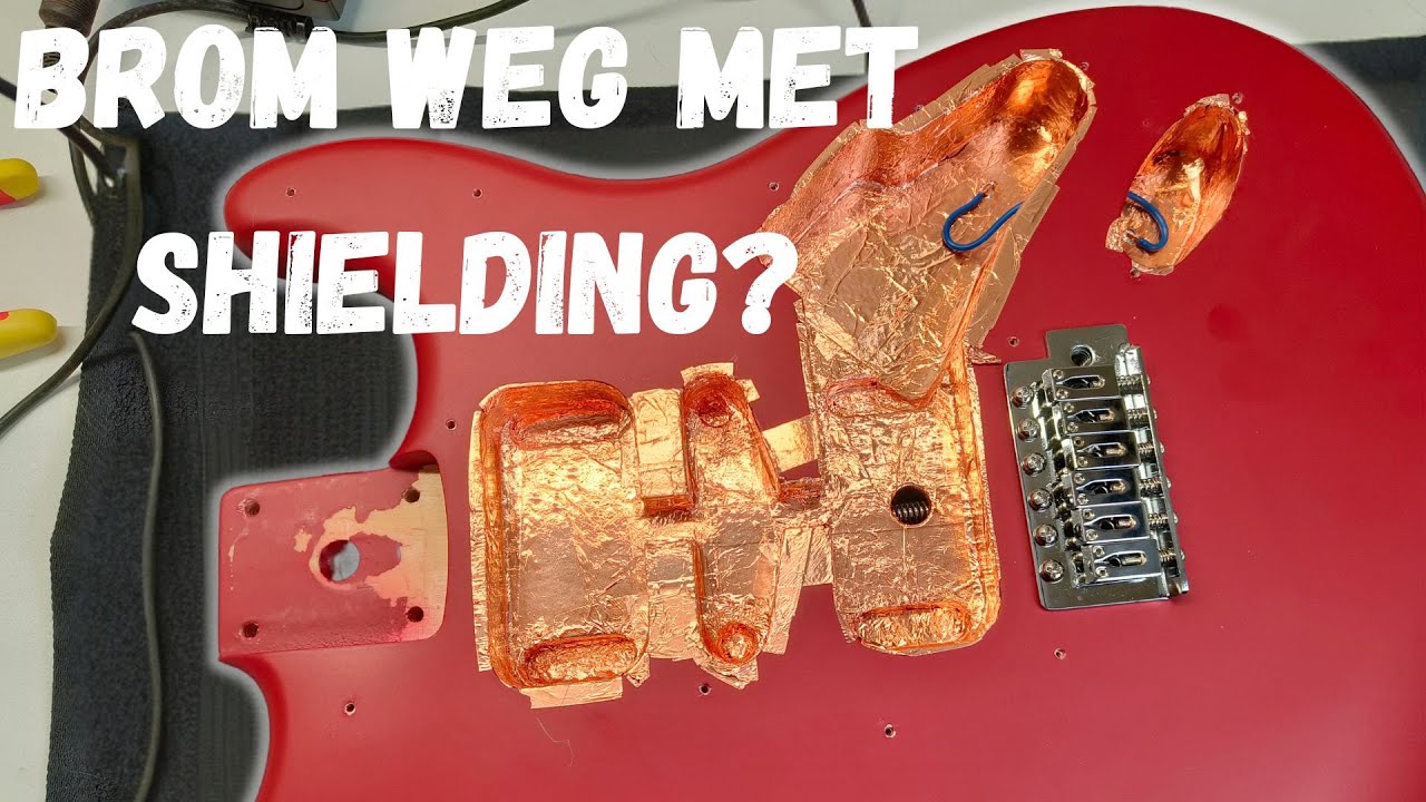 Elektrische gitaar shielding uitgelegd | Brom en ruis weg uit je Stratocaster?