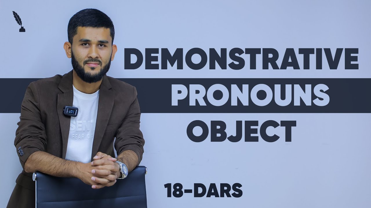 Demonstrative / Object Pronouns  #lesson18  #18dars #bepul_ingliz_tili_darslari