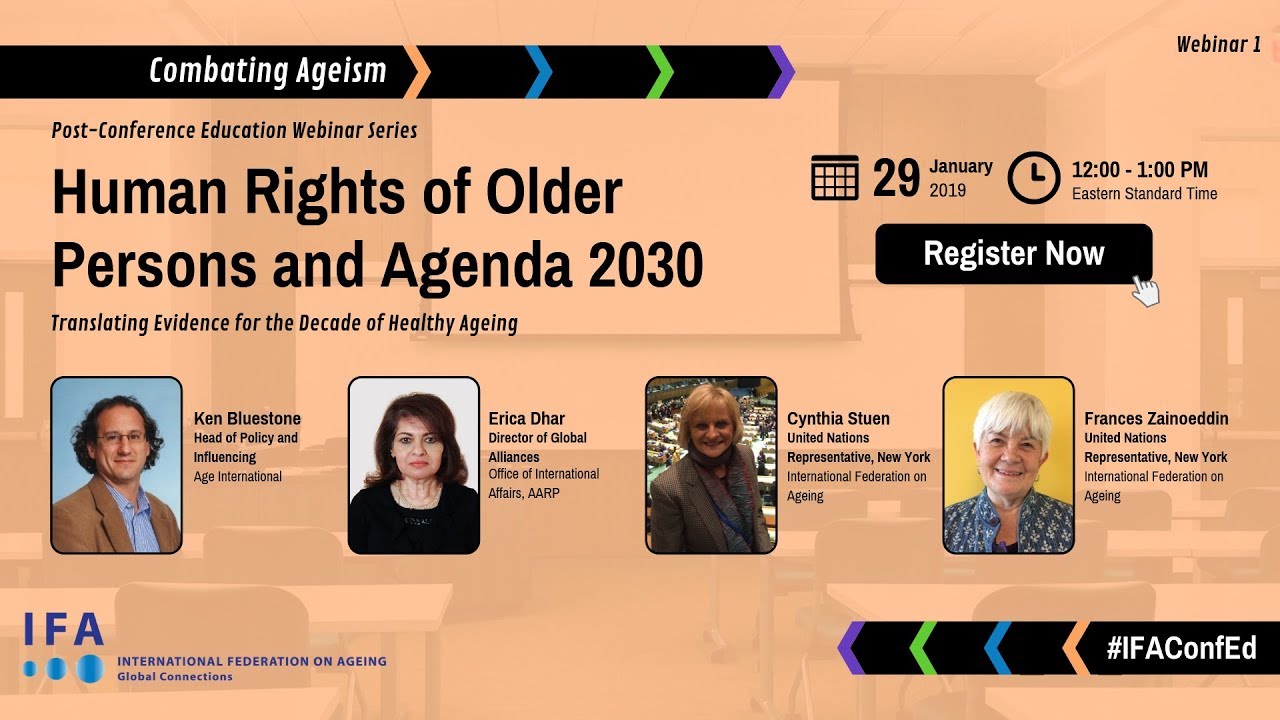 Webinar: Human Rights of Older Persons and Agenda 2030