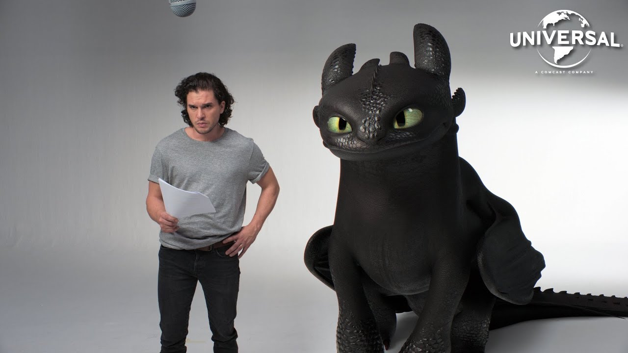 HOW TO TRAIN YOUR DRAGON: THE HIDDEN WORLD | Kit Harington and Toothless&rsquo; Lost Audition Tapes
