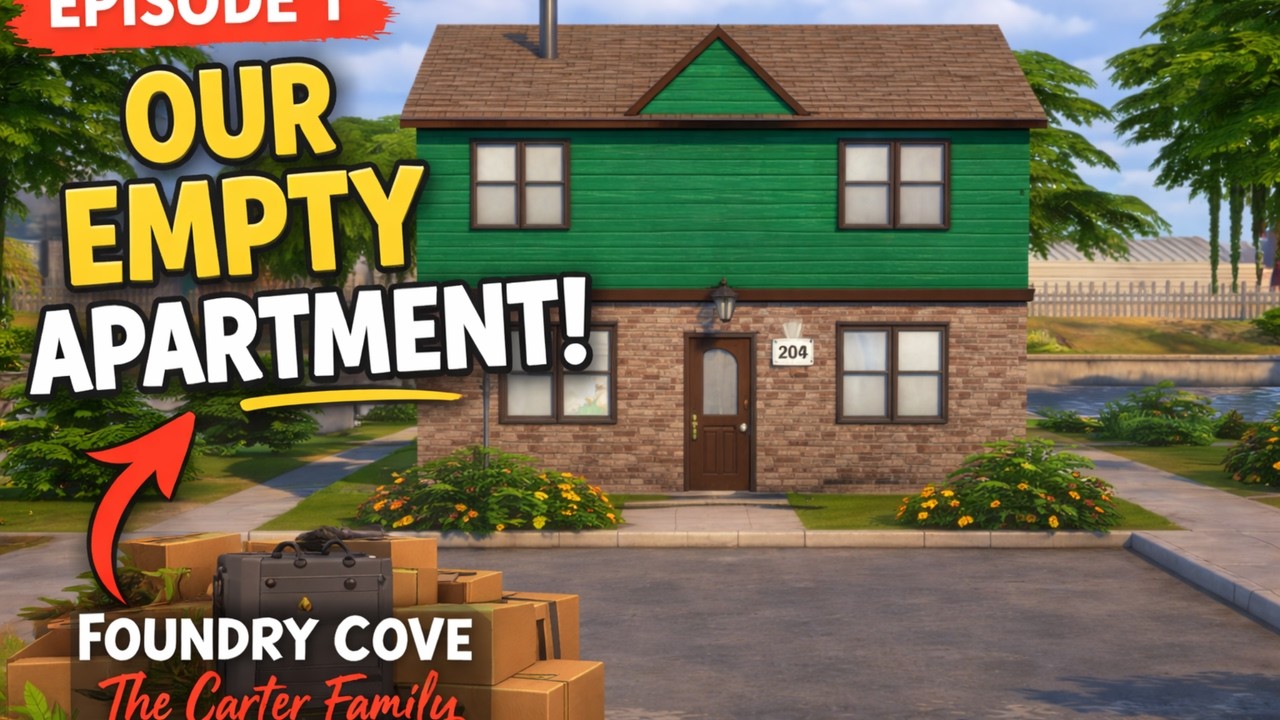 Foundry Cove | Episode 1 – The Carter Family Moves In | Sims 4 Story