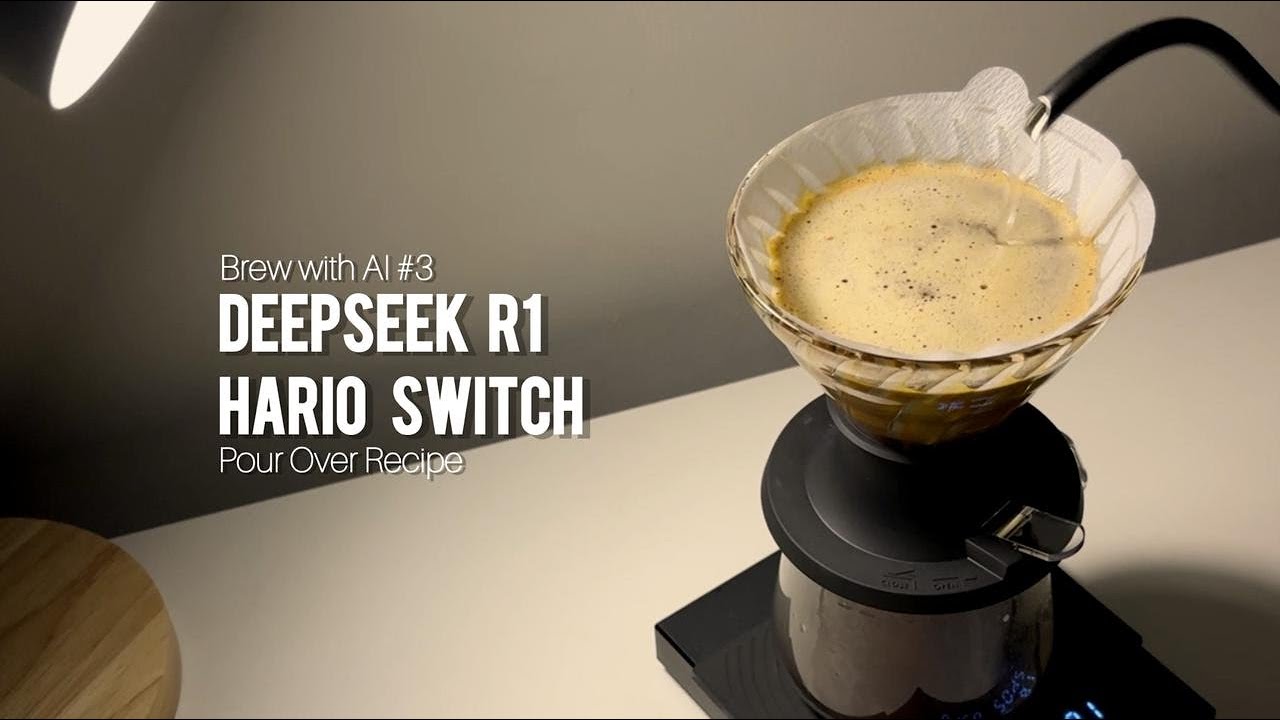 Brew with AI EP. 3 : DeepSeek Recommend Me This Hario Switch Recipe For Efficient & Repeatable Brew