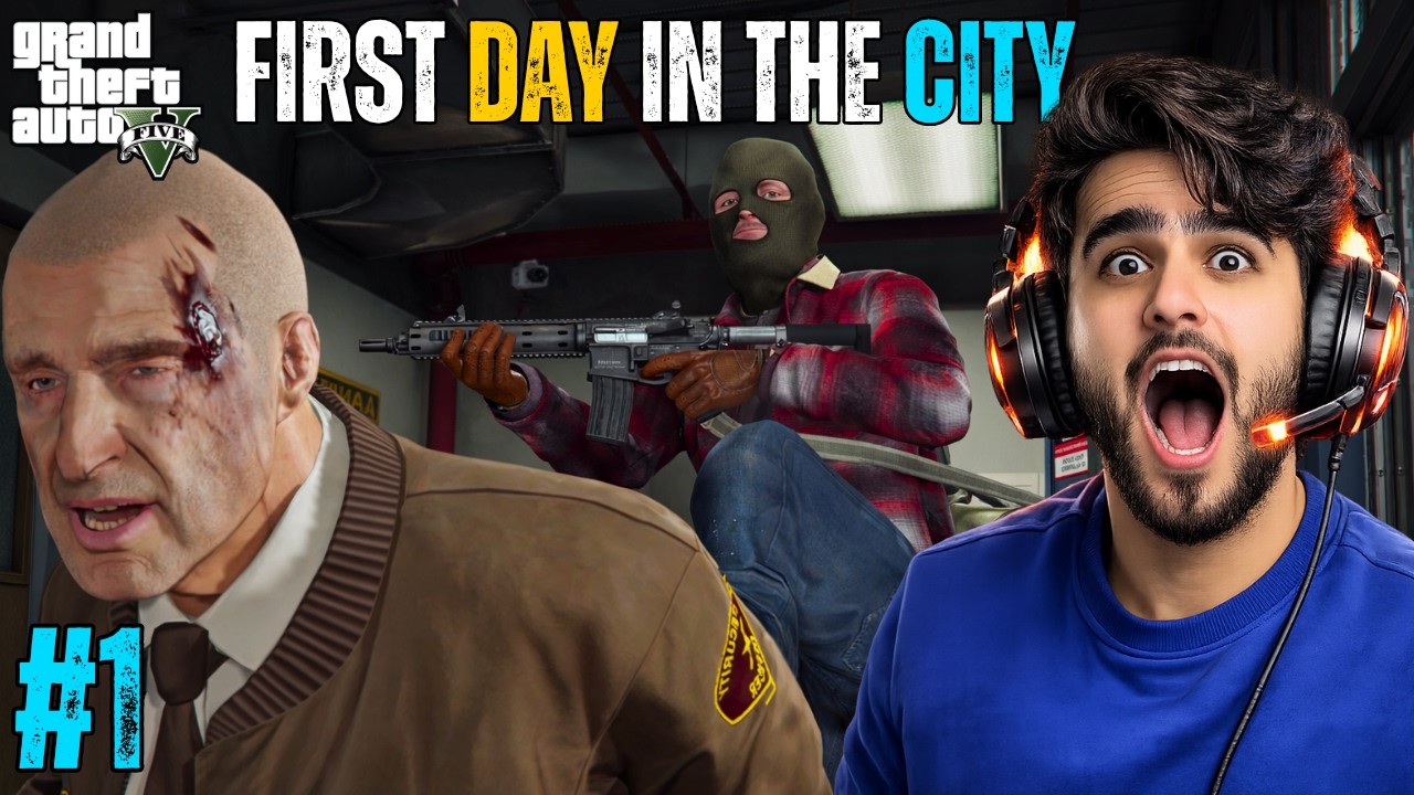 DAY 1 IN THE CITY AFTER 12 YEARS | GTA V GAMEPLAY #1 | GTA 5