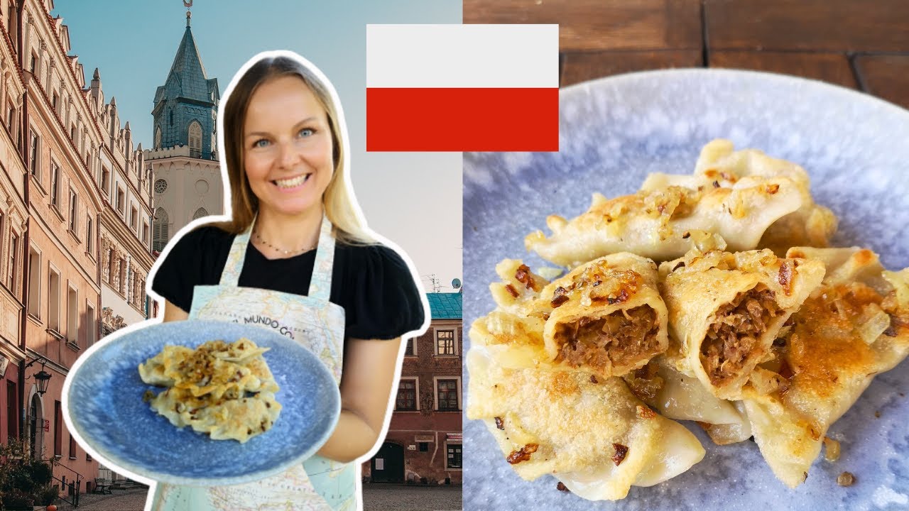 Como se hacen PIEROGI comida polaca 🥟🥟