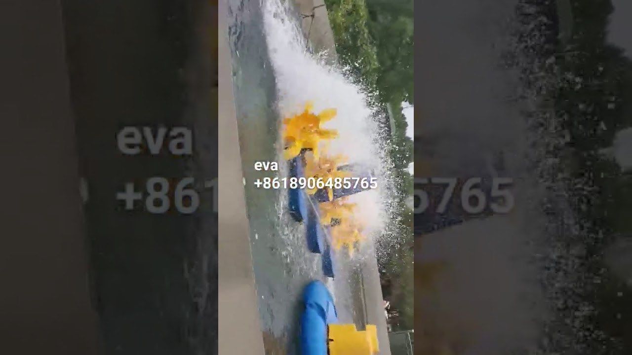 Shrimp Farming Equipment 4HP Paddle Wheel Floating Aerator