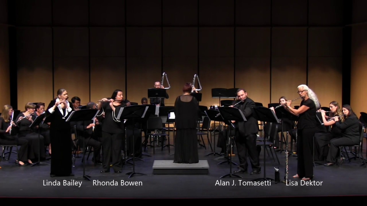 Brandenburg Concerto No  2, Mvt  1 by J.S. Bach, arr. Carla Rees: Desert Echoes Flute Project