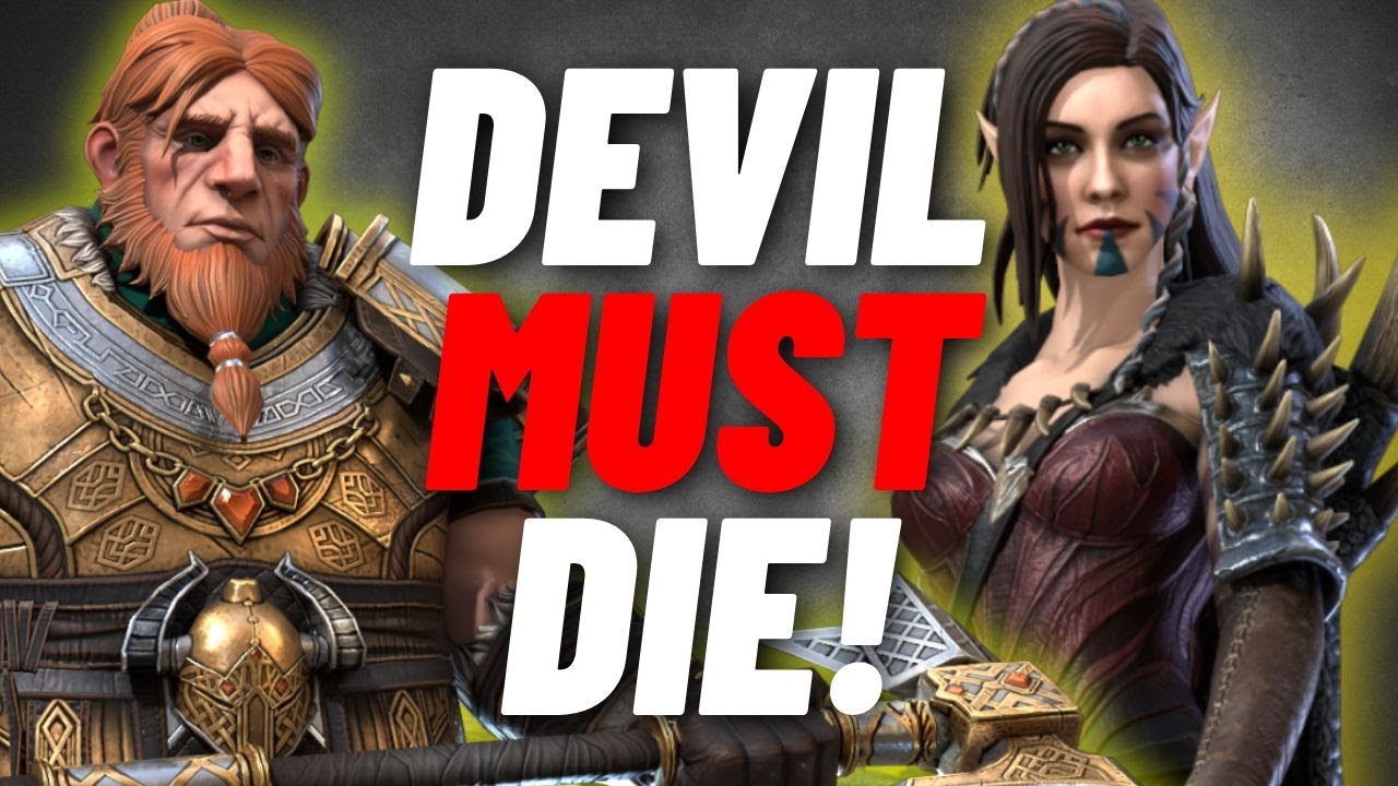 Ruella and DOUBLE GNUT versus Sand Devil - RAID Shadow Legends