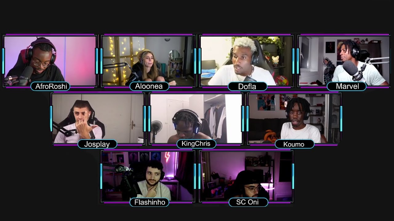 J'ai réunis 10 Streamers pour un Podcast - FLOPCAST #2