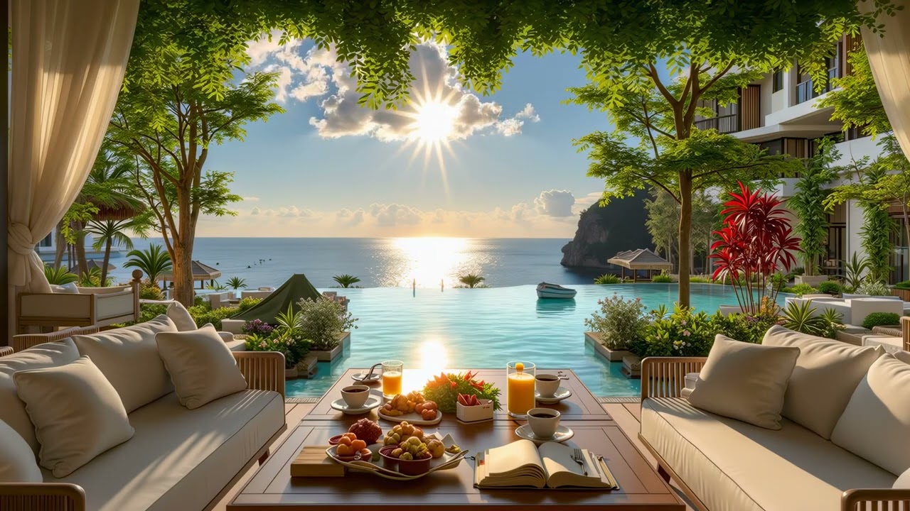 Relaxing Bossa Nova Guitar | Sunset Beach Chill & Calm Music