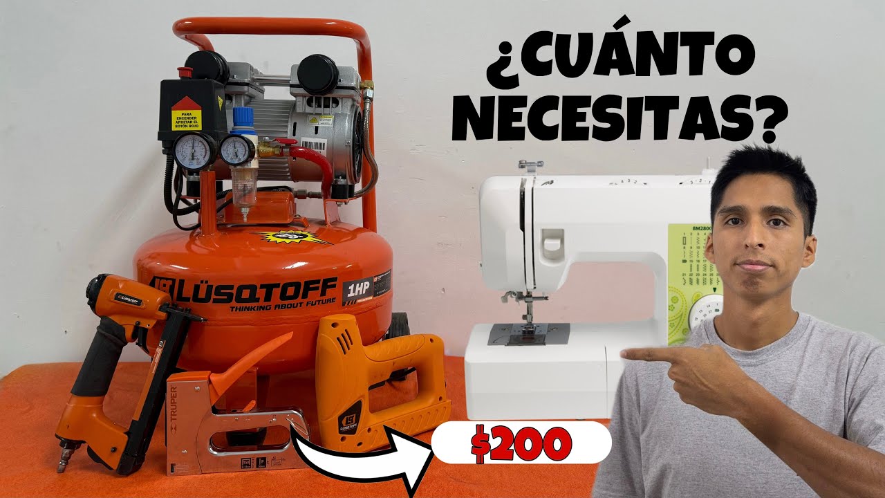 Emprende un NEGOCIO de TAPICERIA ¿Cuánto necesitas para empezar?