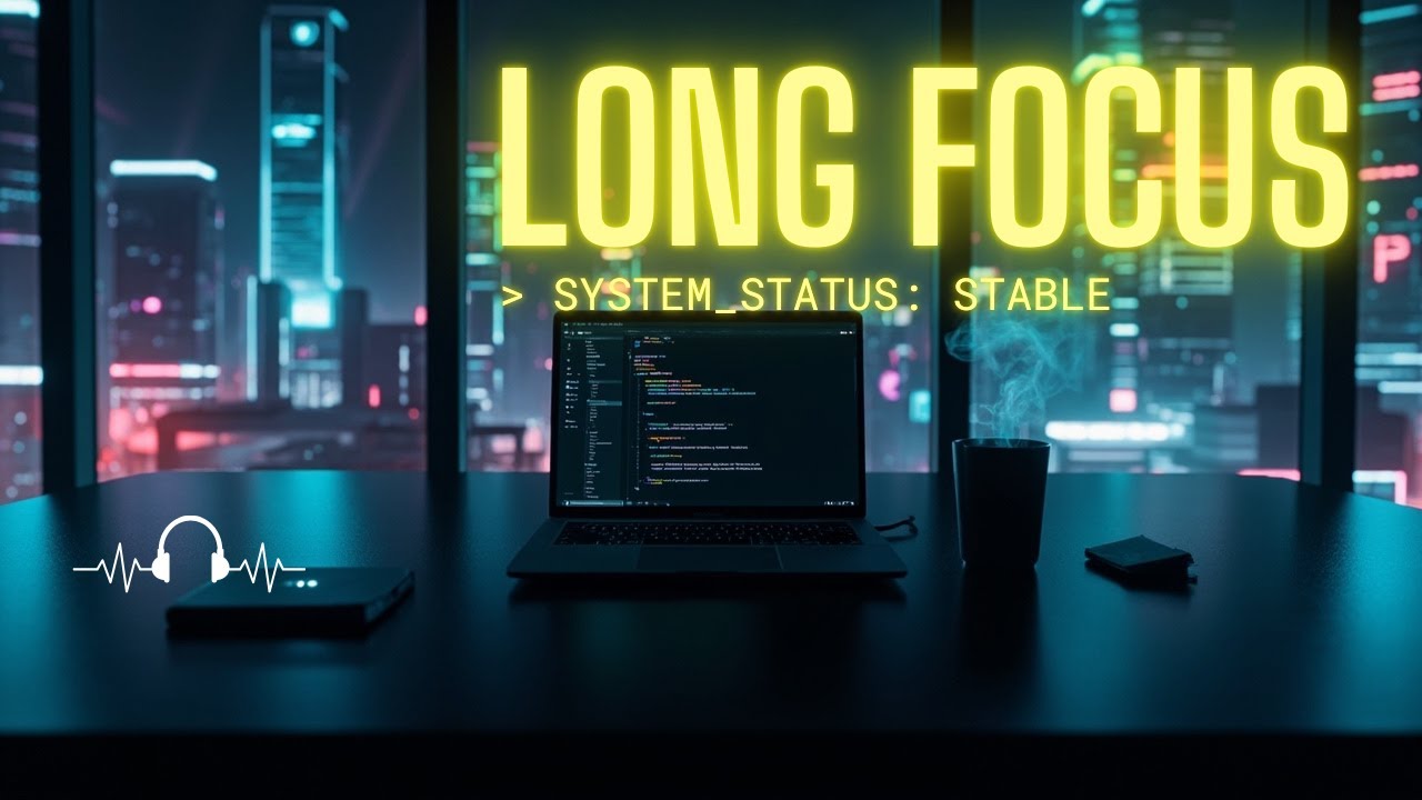 Night Coding | Long Focus Session (No Vocals, No Distractions)