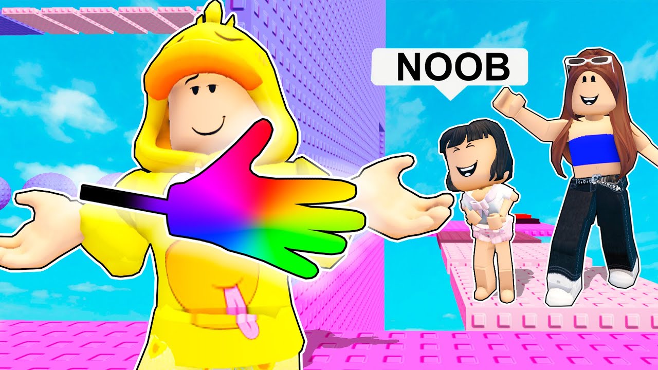 Me Hice Pasar por NOOB y Luego TROLLEÉ a TODOS en la TORRE TÓXICA en Roblox!