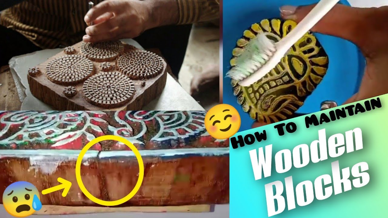 How to maintain Wooden Blocks / Block Print (Part 1) / LFD04