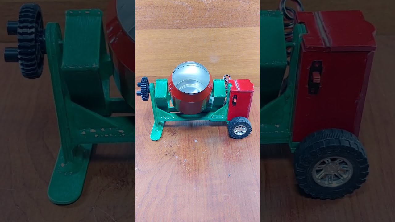 Mini concrete mixer