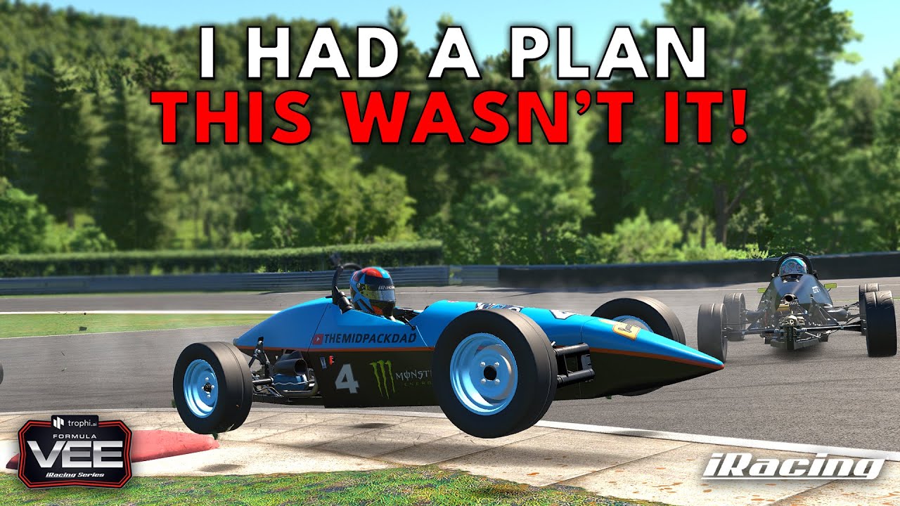 How One Kerb Ended My Perfect Race Plan | iRacing Formula Vee @ Lime Rock