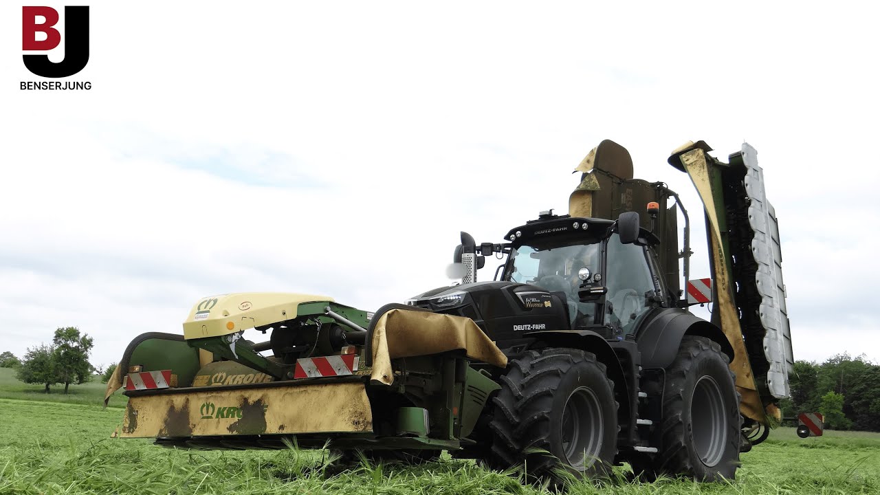 Deutz 6210 TTV Warrior mit Krone Easy Cut B 1000CV [1.  Schnitt 2023]