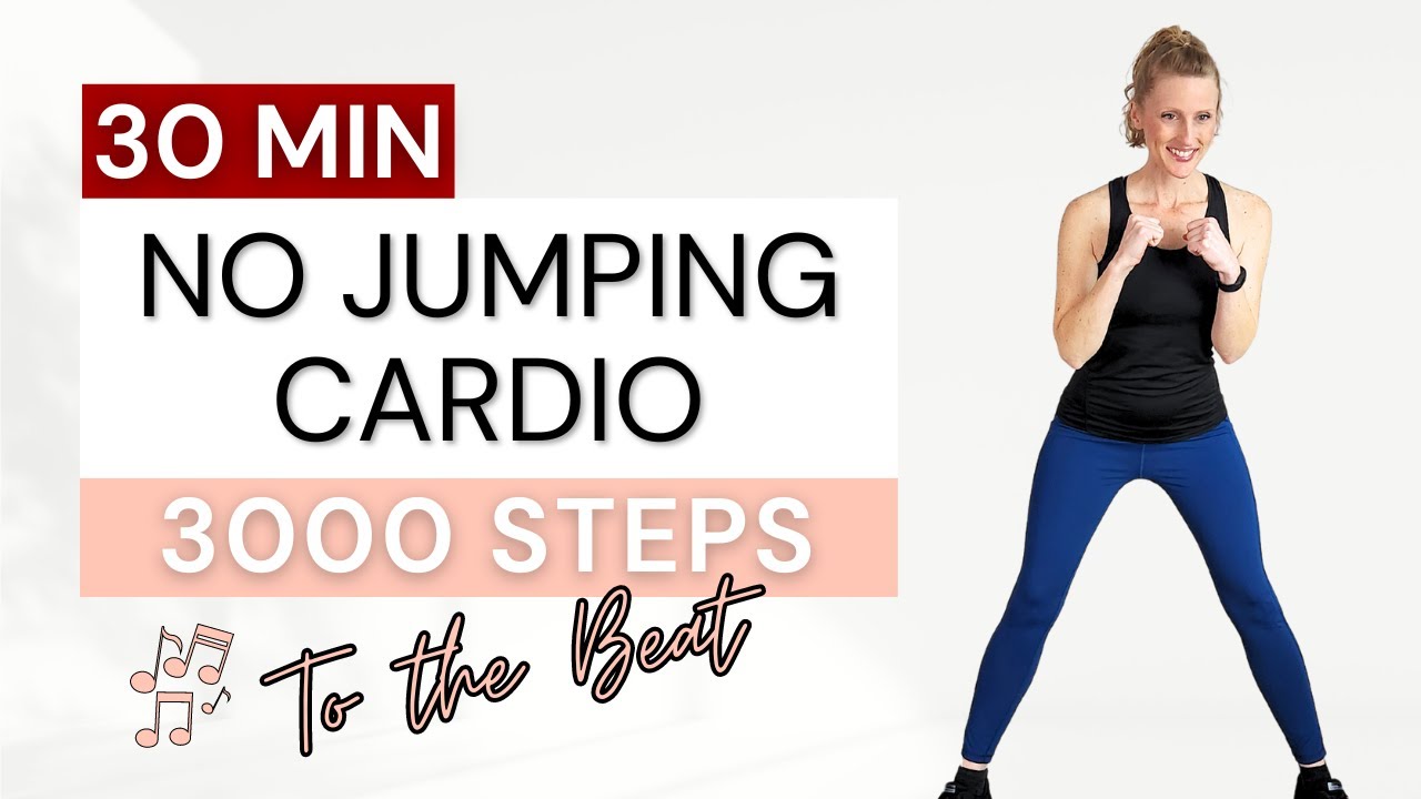 30 Min 🔥 NO JUMPING CARDIO 🔥 Workout to Burn Calories 🔥 3000 Steps