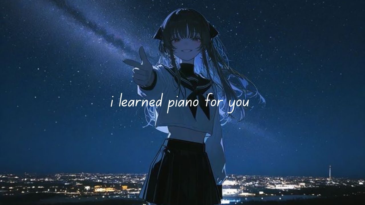 i learned piano so strangers could feel what i felt at night