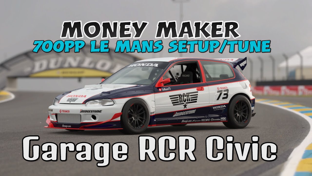 GT7 Money Maker | Swapped Garage RCR Civic  | 700PP Le Mans Setup/Strategy (Update 1.63)