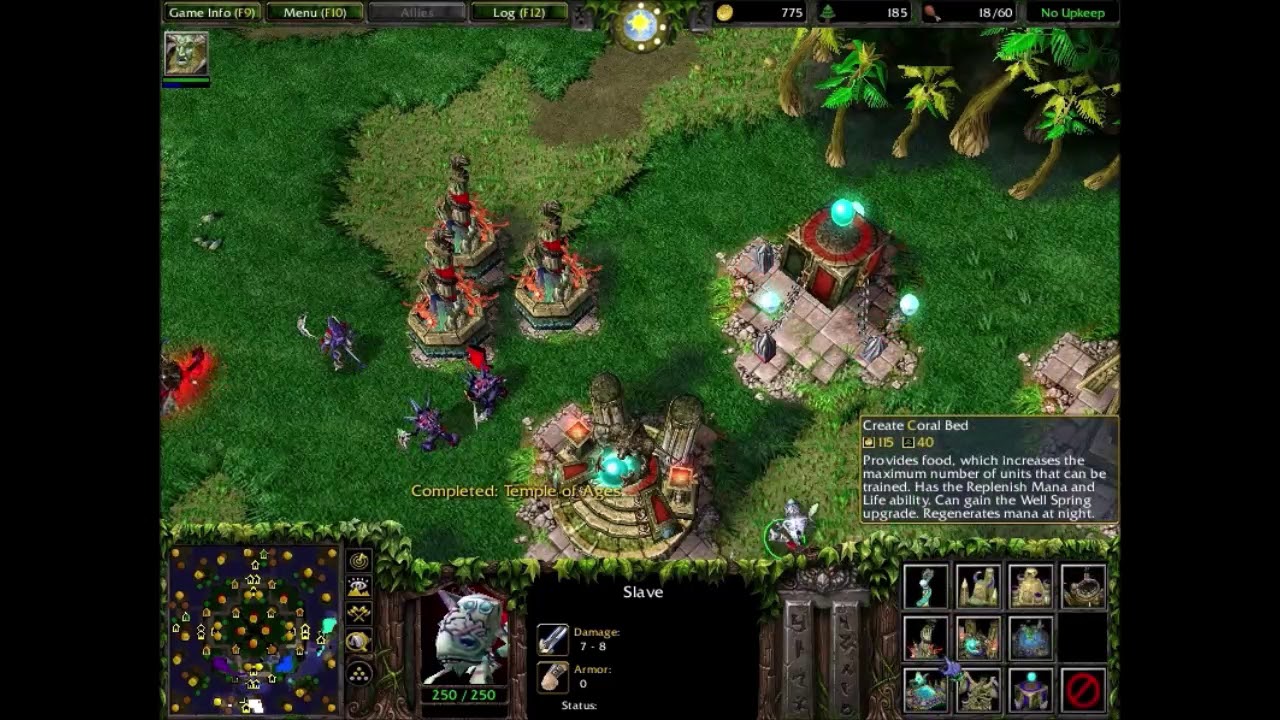 WC3 Classic 1.26: Struggle for Azeroth - Old God Minions in Theramore Isle