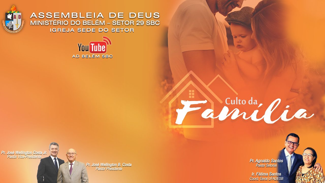 CULTO  DA FAMÍLIA- 25/01/2026