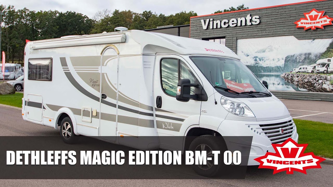 Så fungerar DETHLEFFS MAGIC EDITION BM-T 00 - Vincents Husbil & Husvagn