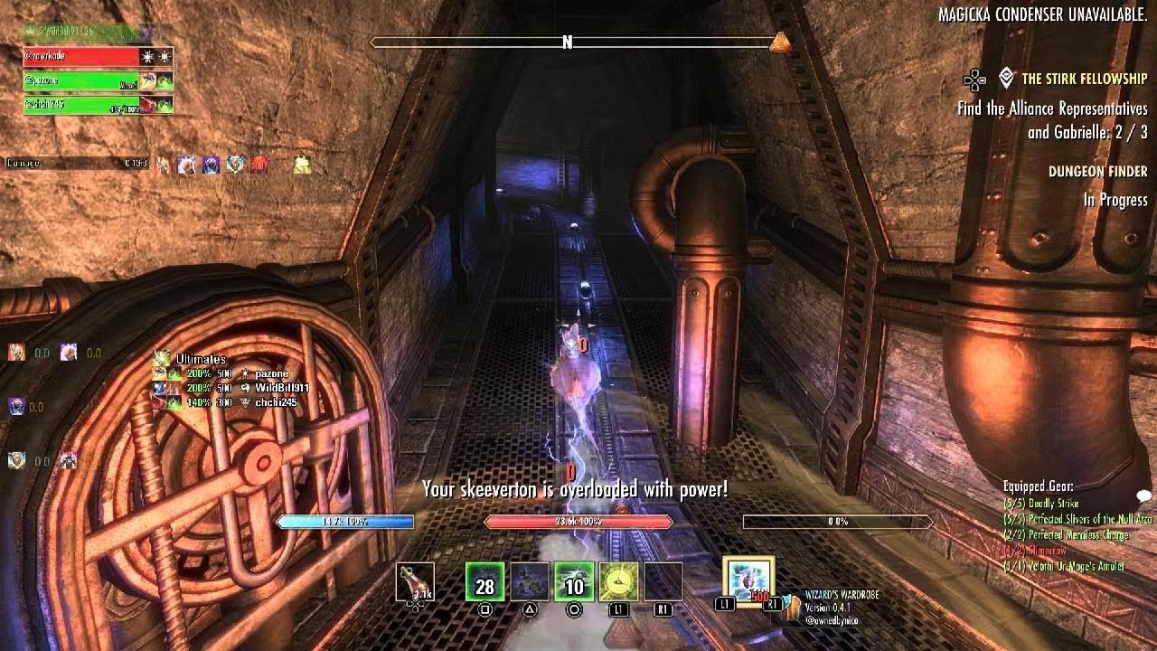 Eso Frostvault trifecta dps pov