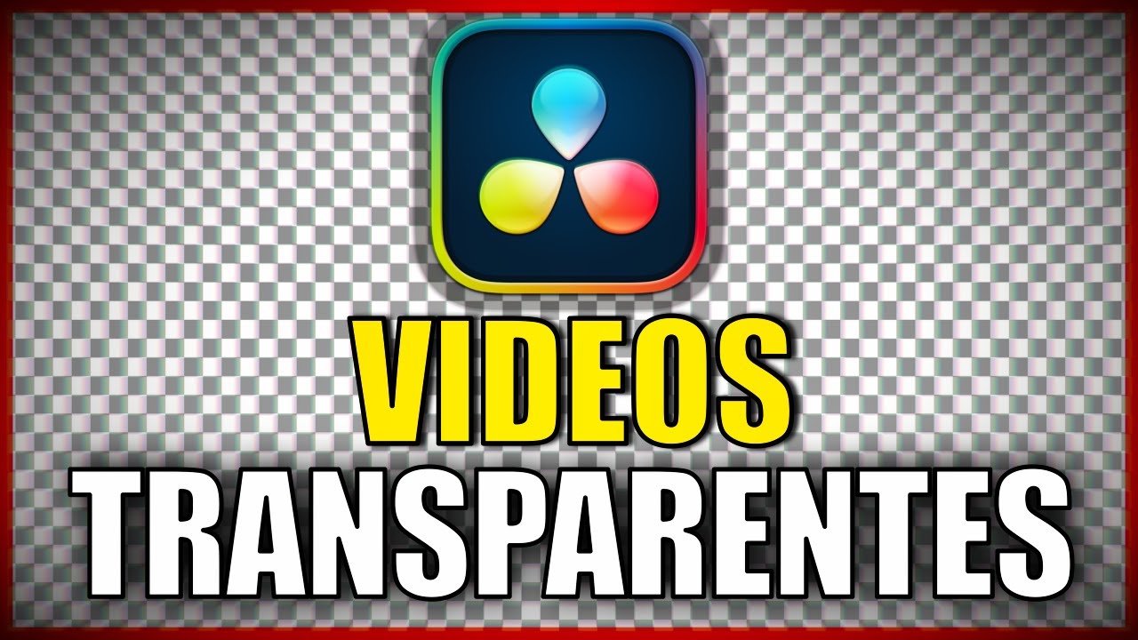 &iexcl;C&oacute;mo Exportar V&Iacute;DEOS con FONDO TRANSPARENTE! | Davinci Resolve Tutorial
