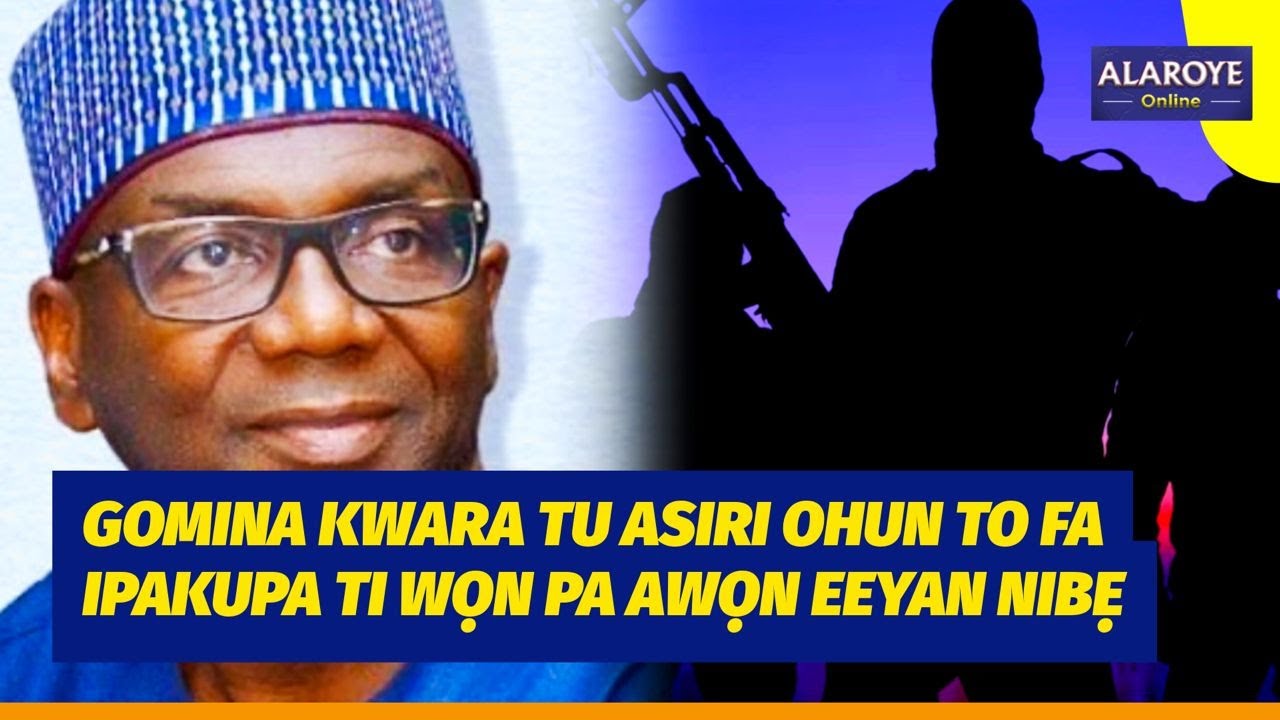 GOMINA ṢALAYE: EYI NIDI TAWỌN AFẸMIṢOFO ṢE PAWỌN EEYAN NI-PAKU-PA NI KWARA