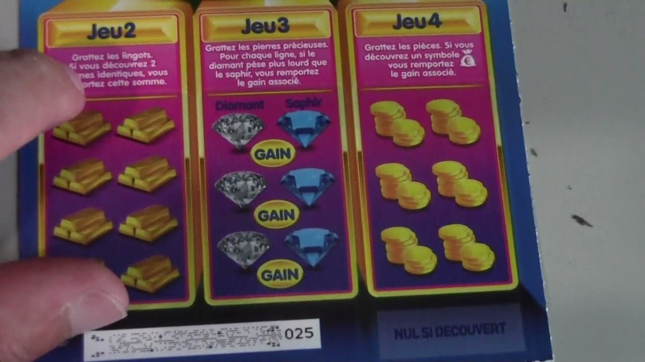 Challenge 72€, 1 Black Jack, 7 Millionnaires,