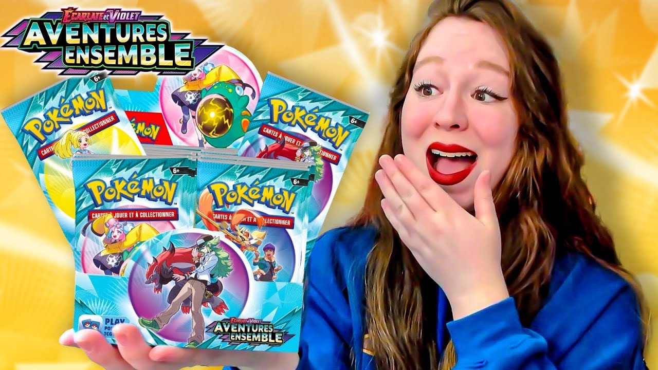 LA PIOCHE DE MES RÊVES ! OUVERTURE DU DISPLAY POKÉMON EV9 AVENTURES ENSEMBLE !