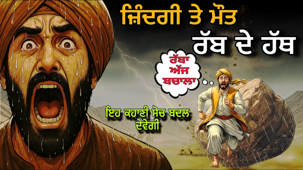 ਜ਼ਿੰਦਗੀ ਤੇ ਮੌਤ ਰੱਬ ਦੇ ਹੱਥ || Best Punjabi Life Changing Inspiration story 
