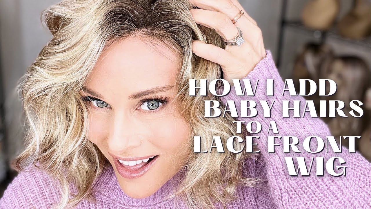 HOW TO add BABY HAIRS to ANY LACE FRONT WIG | No CUTTING! | No STEAM! | SIMPLE TIP!