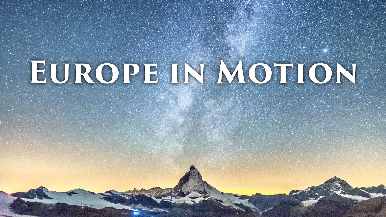 Europe in Motion - A Hyperlapse Film