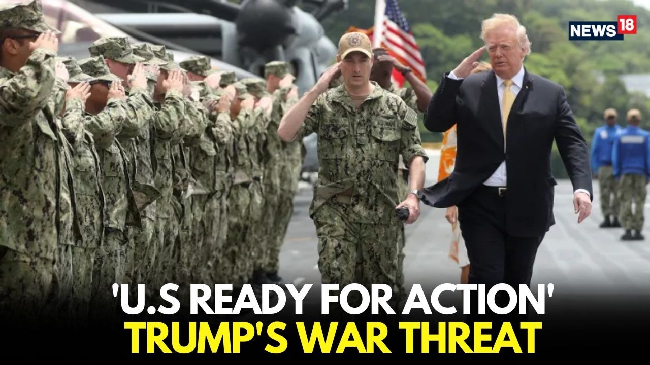 &lsquo;U.S Ready for Action&rsquo;: Donald Trump Issues Fresh War Threat Amid Rising Tensions | LIVE News