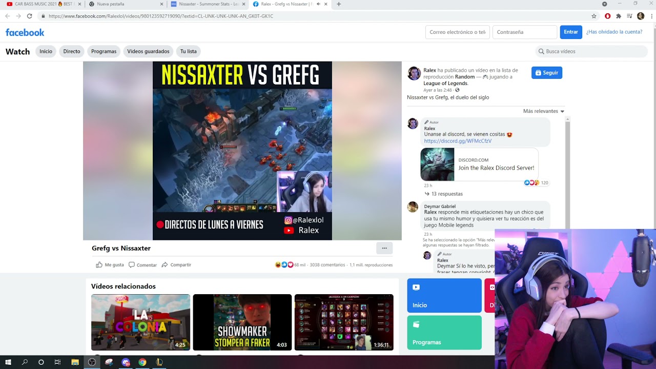 Nissaxter: Reacciona al Resumen de Ralex