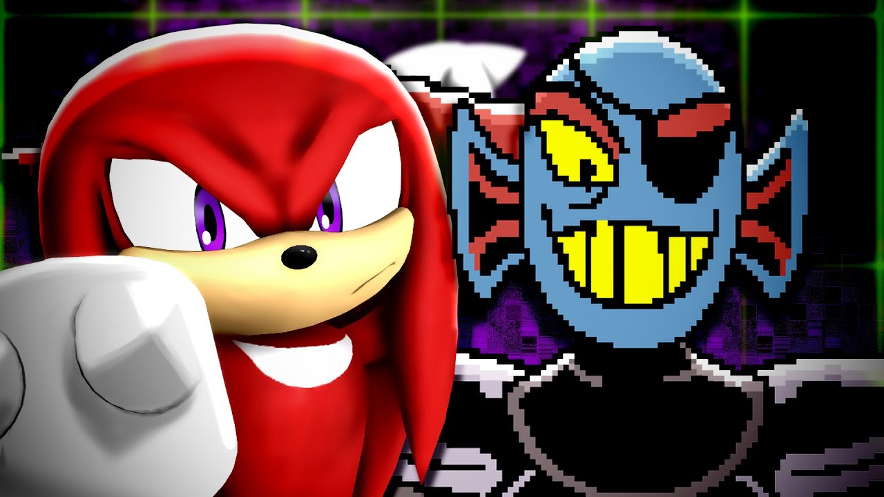 Knuckles vs Undyne - RAP BATTLE! - ft. Cami-Cat & True Evil Villain