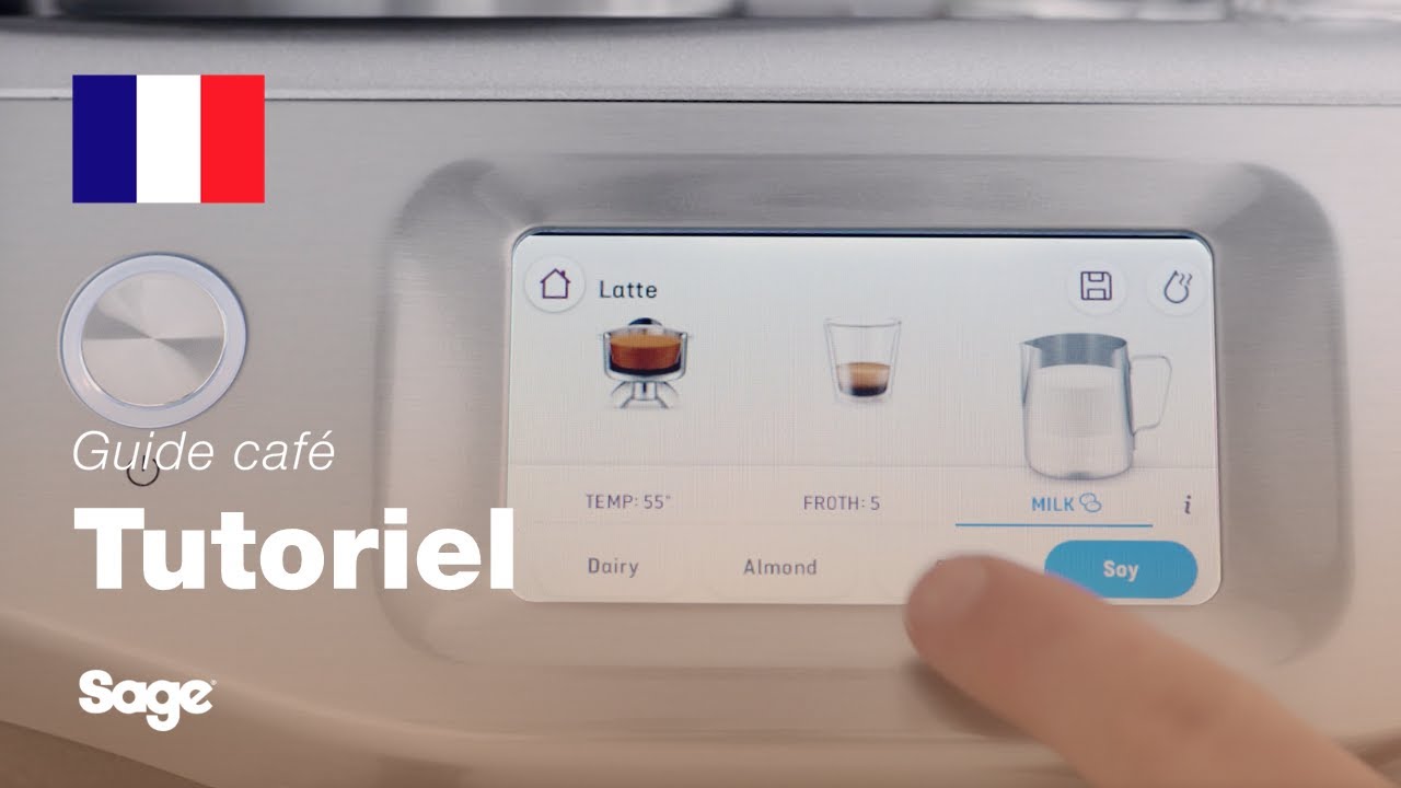 The Barista Touch&trade; Impress | Moussage du lait de vache et des laits v&eacute;g&eacute;taux | Sage Appliances FR