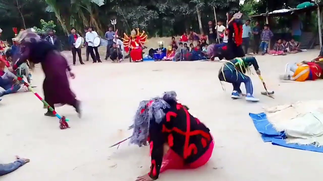 #Shibajit hajong Vlogs Welcome to #Bhajamara la #Kali maa dance  🙏🙏🙏 (18) //2026// video 